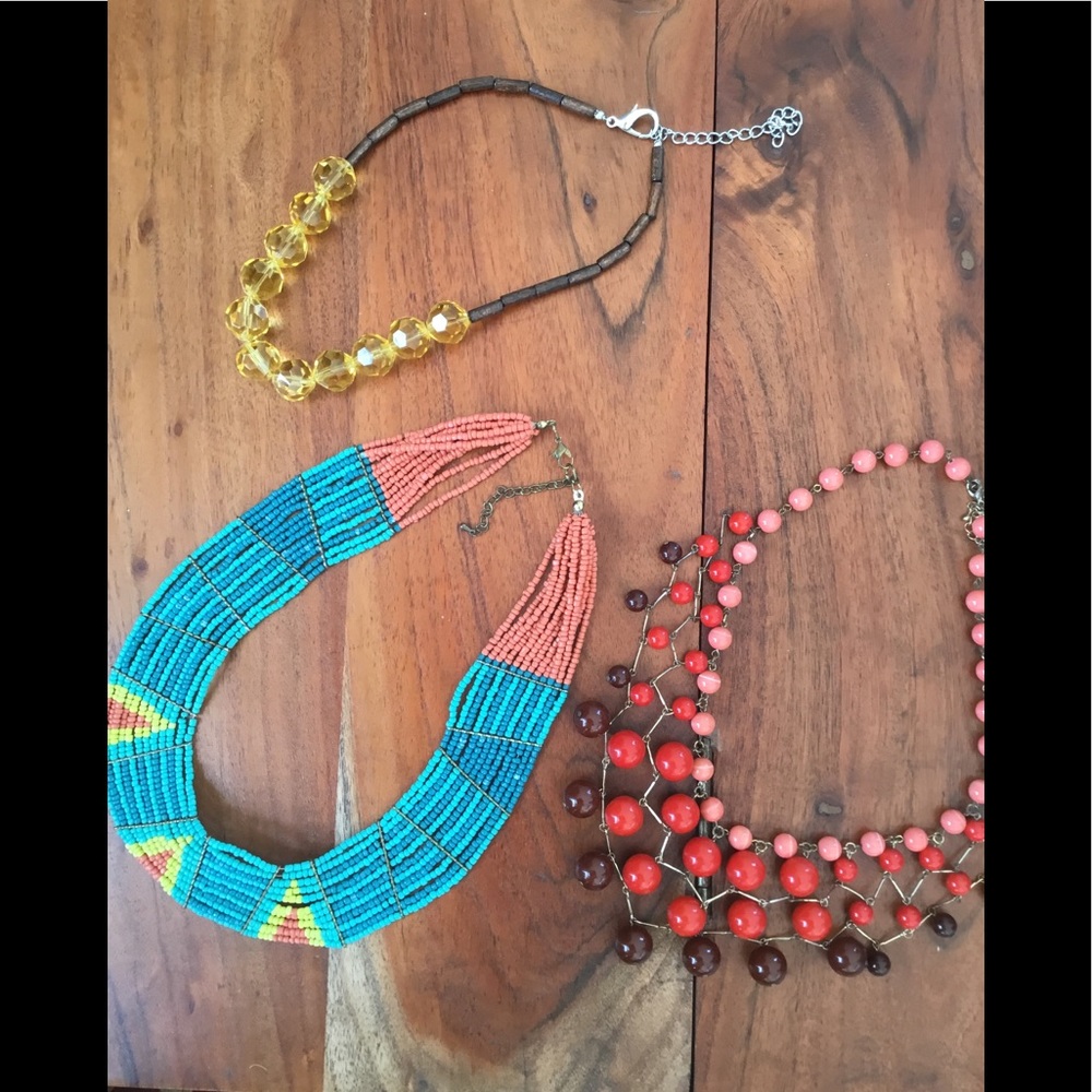 3 Funky, fun necklaces